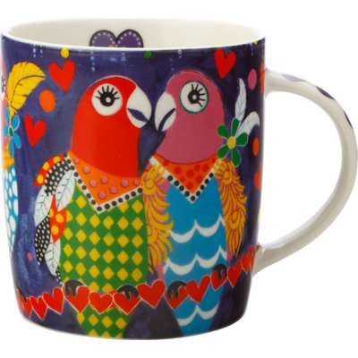Maxwell and Williams Love Hearts Mug - Love Birds (370ml)