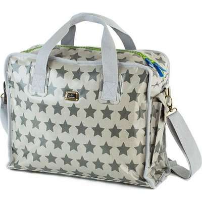 Caboodle CB2B Fun and Funky Baby Bag (Silver Star Design)