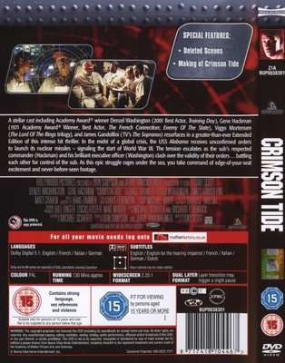 Crimson Tide  - Extended Edition (English & Foreign language, DVD)