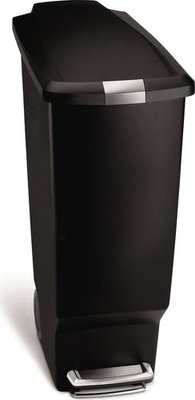Simplehuman Slip Step Bin (40L) (Black)