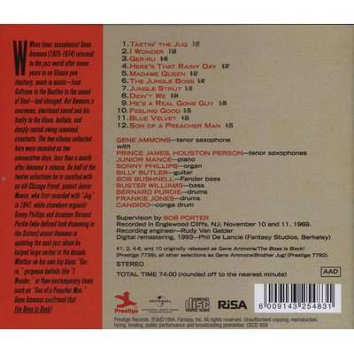 The Boss Is Back (CD)
