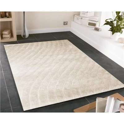 Daily Living 3D Shaggy Rug (Cream)(230x160cm)