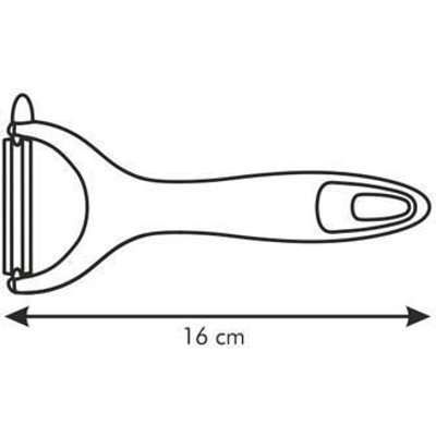 Tescoma Presto Peeler with Lateral Blade