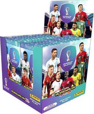 FIFA World Cup Qatar 2022 Trading Cards Booster Box (50 Packs)