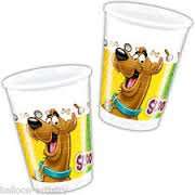 Scooby Doo - 8 Plastic Cups (200ml)