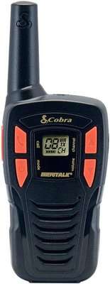 Cobra Adventure AM-245 2-Way Radios (5km)(Set of 2)(Black and Orange)