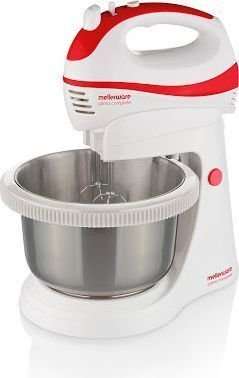 Mellerware Prima Complete - 5 Speed Stainless Steel Hand Mixer (2.5L)(200W)(White)