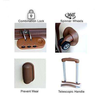 ECO Monaco American Aviator Suitcase (76cm)