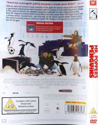 Mr Popper's Penguins (English, Spanish, Italian, DVD)
