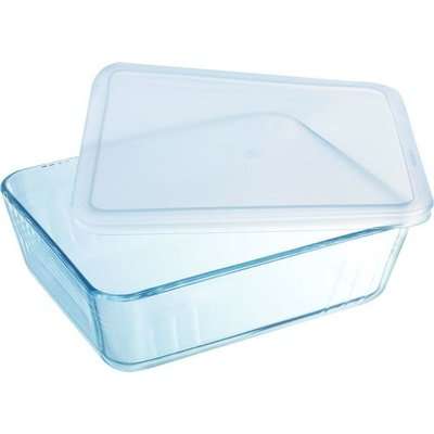 Pyrex Cook & Freeze Rectangle Dish with Plastic Lid (1.5L)