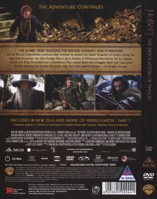 The Hobbit: The Desolation Of Smaug (DVD)