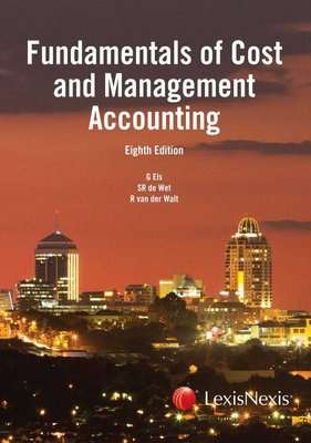 Fundamentals Of Cost and Management Accounting (Paperback, 8th ed)