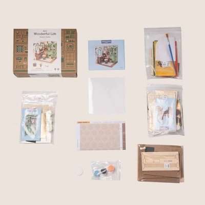 Robotime DIY Wooden Model House Kit - Jimmy's Studio