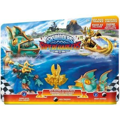 Skylanders Superchargers Racing Pack - SEA - Deep Dive Gill Grunt, Reef Ripper, Villain Sea Trophy