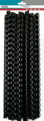 Parrot Plastic Binding Combs (16mm)(25 Pack)(Black)