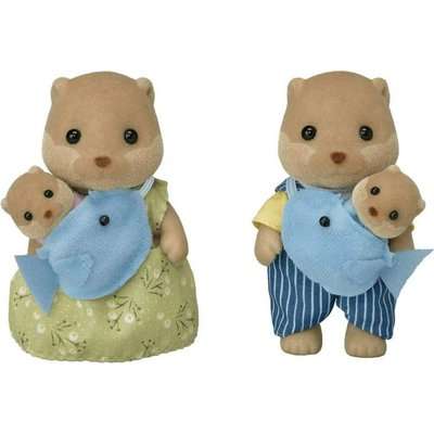 Sylvanian Families Splashy Otter Family