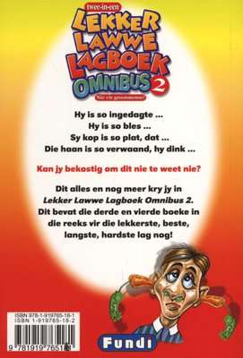 Lekker Lawwe Lagboek, Omnibus 2 - Uitgesoekte Grappe Vir Kinders Van Alle Ouderdomme (Afrikaans, Pap