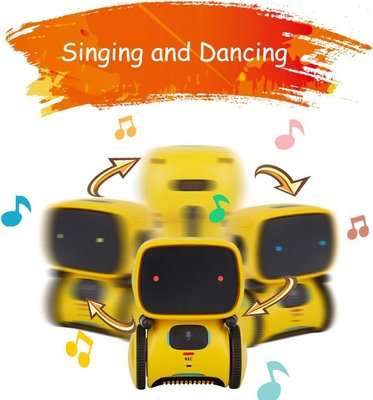 Homemark Smart Voice Controlled Robot (Yellow)