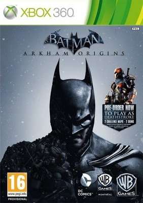 Batman Arkham Origins - Includes Deathstroke DLC (XBox 360, DVD-ROM)