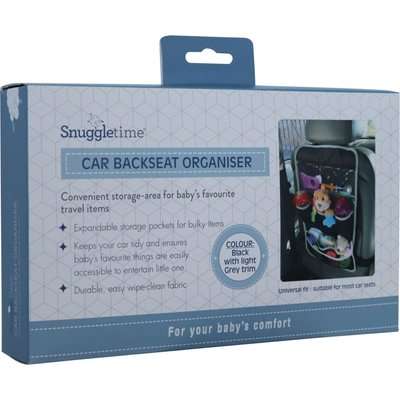 Snuggletime Car Backseat Organiser (Supplied Colour May Vary)