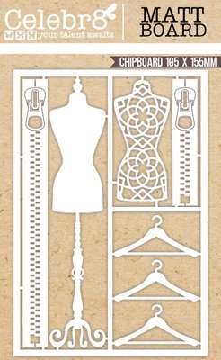 Die Cut Matt Board Equi Fashion Elements