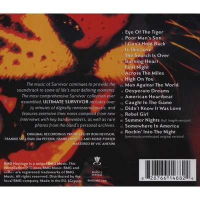 Ultimate Survivor (CD, Rmst)