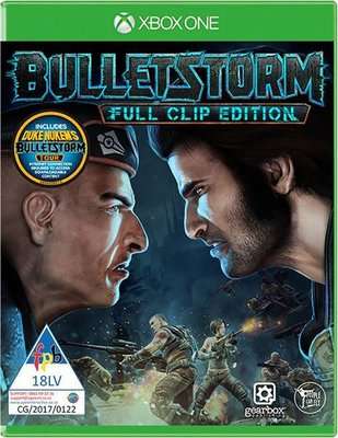 Bulletstorm: Full Clip Edition (XBox One, Blu-ray disc)