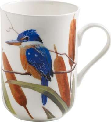 Maxwell & Williams Birds of Australia Eric Shepherd Mug (300ml) (Sacred Kingfishers)