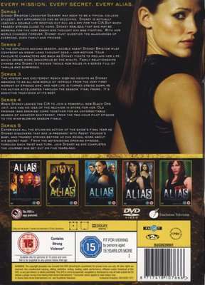 Alias: The Complete Collection - Season 1 - 5 (DVD, Boxed set)
