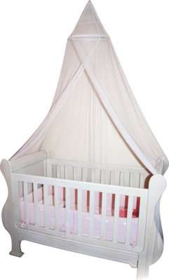 Snuggletime Mosquito Protection Netting - Hanging Net for Cot or Single Bed