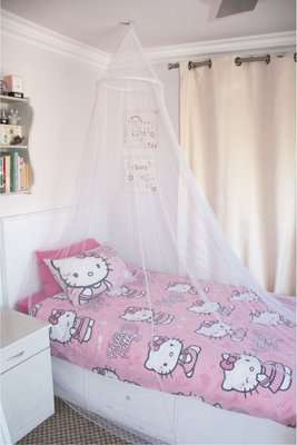 Snuggletime Mosquito Protection Netting - Hanging Net for Cot or Single Bed