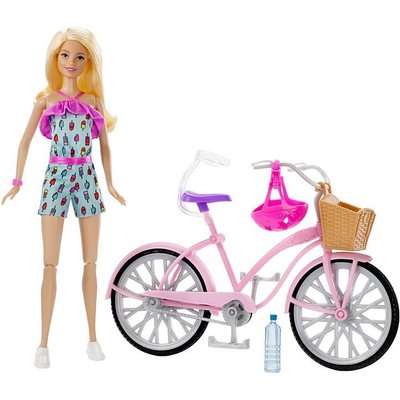 Barbie Doll and Bicycle