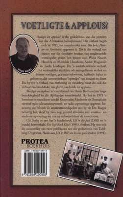 Voetligte En Applous! - Die Beginjare Van Die Afrikaanse Beroepstoneel (Afrikaans, Hardcover, illust