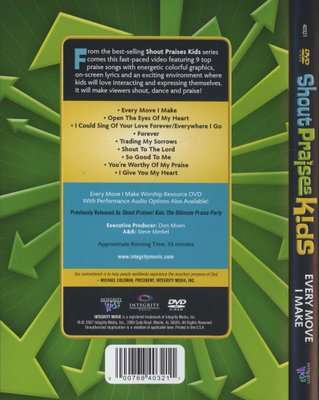 Shout Praises Kids!: Every Move I Make (DVD)