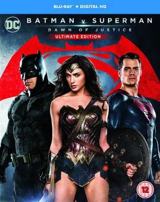 Batman v Superman - Dawn Of Justice (Ultimate Edition) (Blu-ray disc)