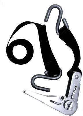 Holdfast Stainless Steel Double Hook Ratchet Strap 25mm X 2.0m