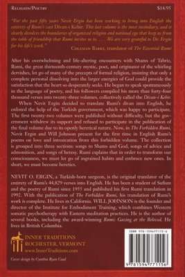 Forbidden Rumi - The Suppressed Poems of Rumi on Love Heresy and Intoxication (Paperback)