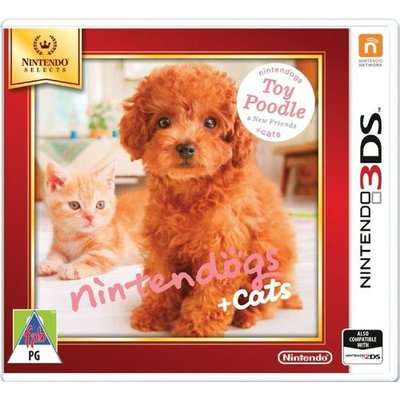 Nintendogs + Cats: Toy Poodle & new Friends Select (Nintendo 3DS)