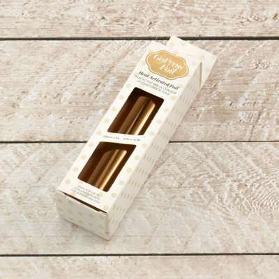 Couture Creations GoPress Heat Activate Foil (Chocolate Copper with Iridescent Finish)(125mm x 5 m)