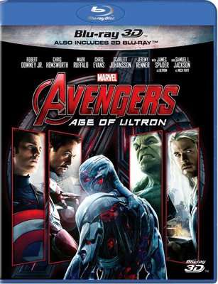 Avengers 2: Age Of Ultron - 2D / 3D (Blu-ray disc)