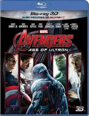 Avengers 2: Age Of Ultron - 2D / 3D (Blu-ray disc)
