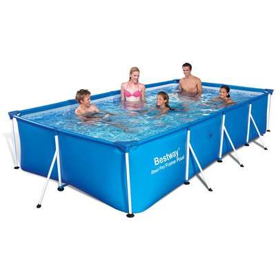 Bestway Splash Junior Frame Pool Set (Blue) (400 x 211 x 81cm) - Excludes Pump