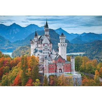 World's Smallest Jigsaw Puzzle - Neuschwanstein Castle (1000 Pieces)