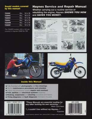 Suzuki Ts50X (84 - 00) (Paperback, 6th Revised edition)