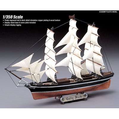Academy Clipper Ship Cutty Sark Model Kit (1:135)