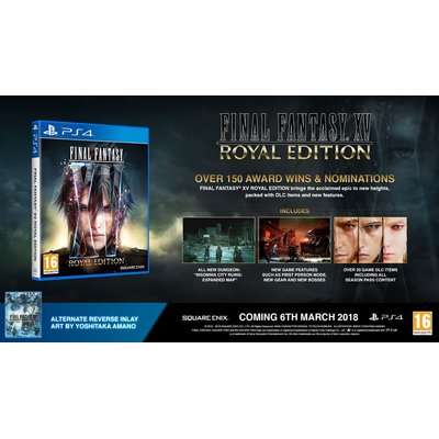 Final Fantasy XV: Royal Edition (PlayStation 4, Blu-ray disc)