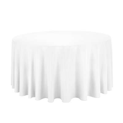DSA 100% Cotton Tablecloth (White | Round | 150cm)
