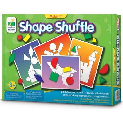 The Learning Journey Match It! Shape Shuffle