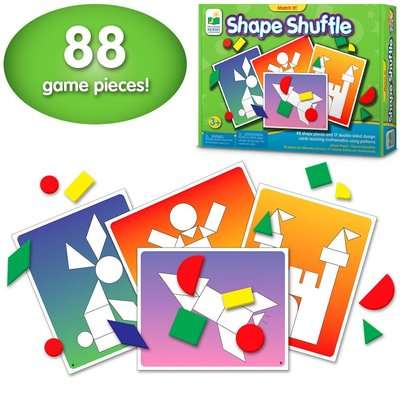 The Learning Journey Match It! Shape Shuffle