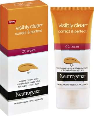 Neutrogena Visibly Clear Cov+corr Cream Light (50ml)